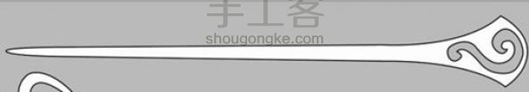 绿檀木簪【竹节】附设计图 第8步