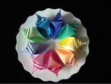 珠光海螺折纸教程