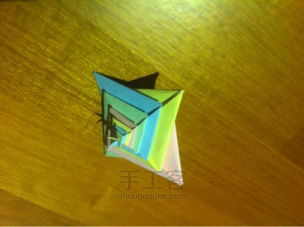 折纸螺旋 手工制作教程 第19步