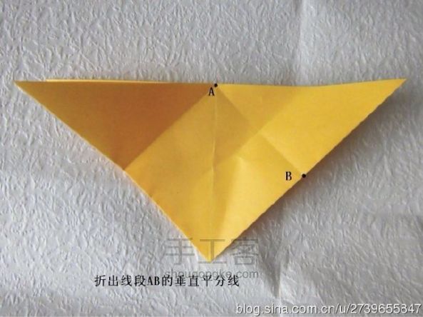 珠光海螺折纸教程 第4步
