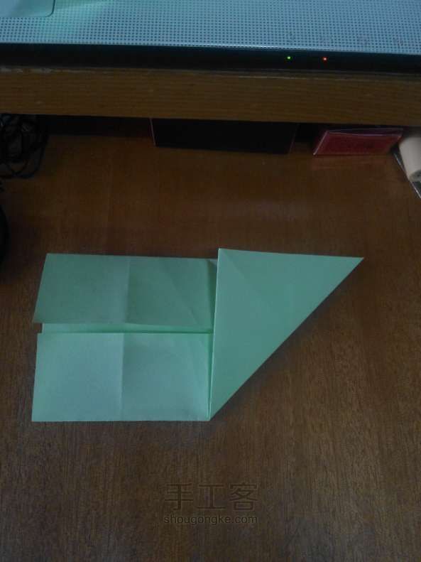 五星花折纸教程 第6步