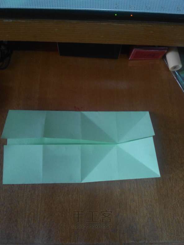 五星花折纸教程 第7步