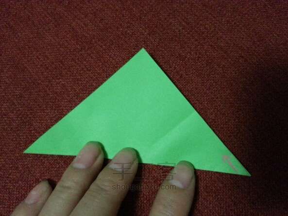 纸飞机基本零件详细教程——筝形，机头折纸 第3步