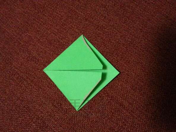 纸飞机基本零件详细教程——筝形，机头折纸 第8步