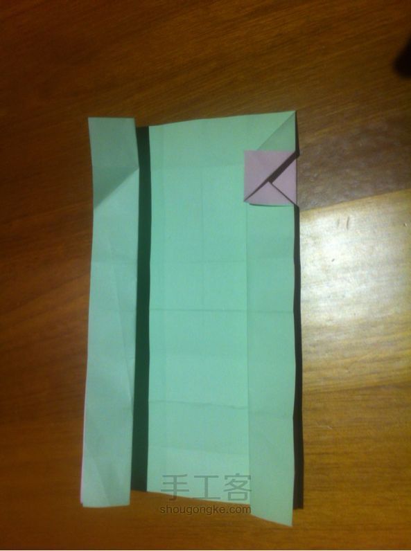 折纸外星人 手工制作教程 第8步