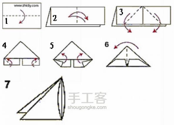 三角插孔雀教程 第1步