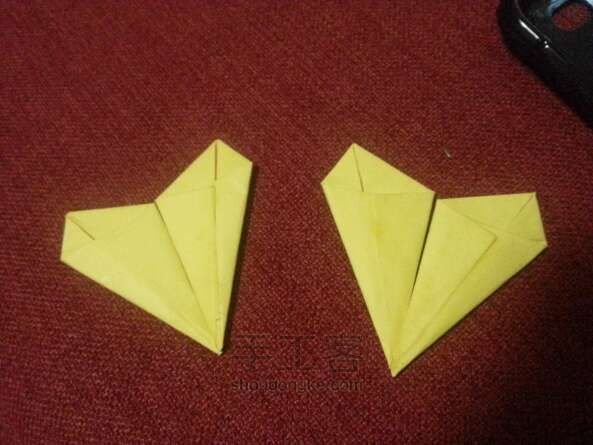 折纸飞机零件教程 第3步