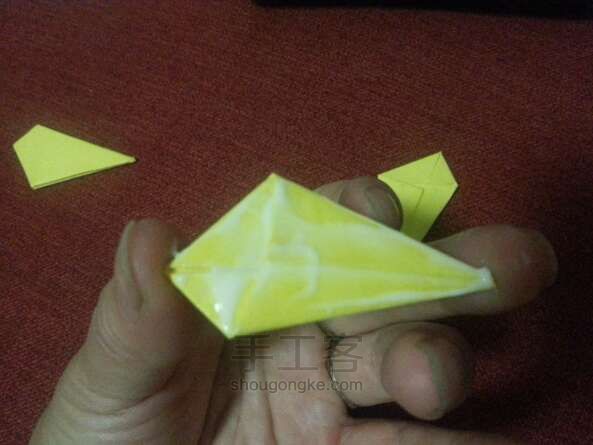 折纸飞机零件教程 第5步