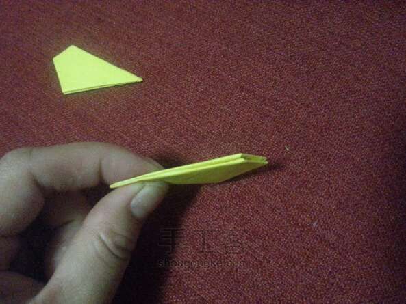 折纸飞机零件教程 第6步