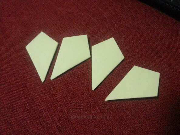 折纸飞机零件教程 第9步