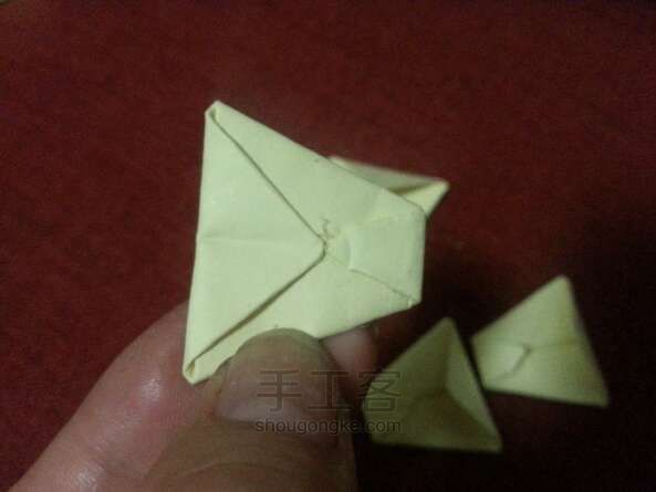 折纸飞机零件教程 第10步