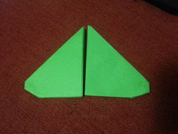 折纸飞机零件教程 第26步