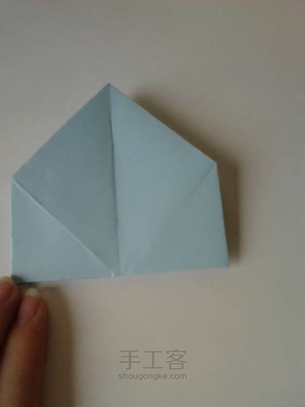 钻石玫瑰折纸教程 第11步