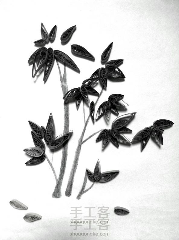 梅兰菊竹系列之《竹》 第1张