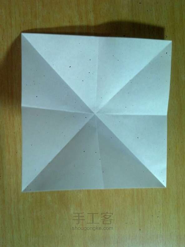 皮卡丘折纸教程 第3步
