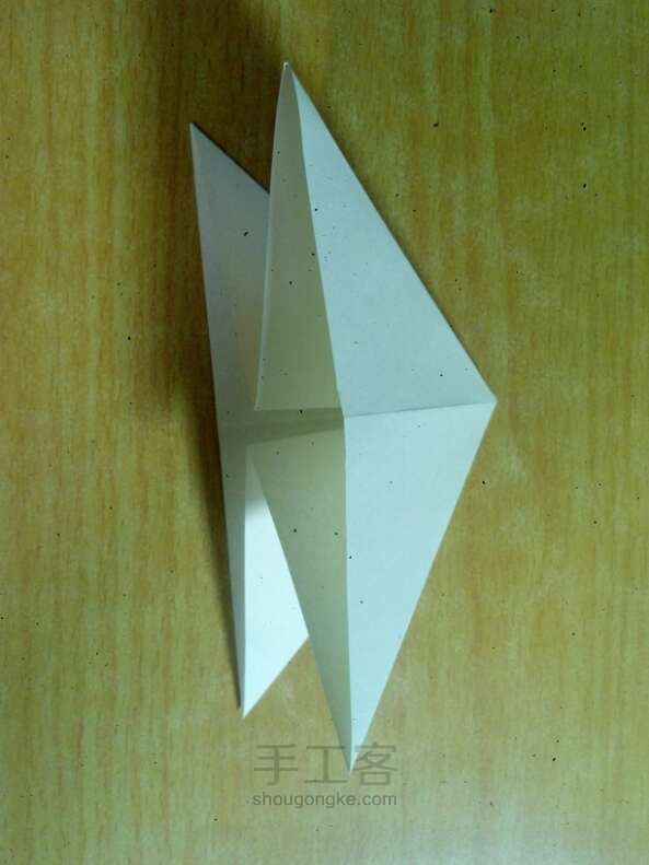 皮卡丘折纸教程 第4步