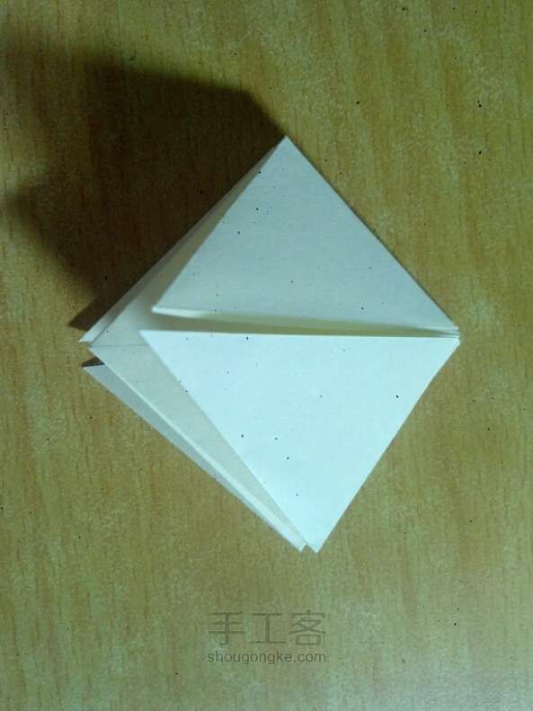 皮卡丘折纸教程 第7步