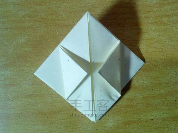 皮卡丘折纸教程 第8步