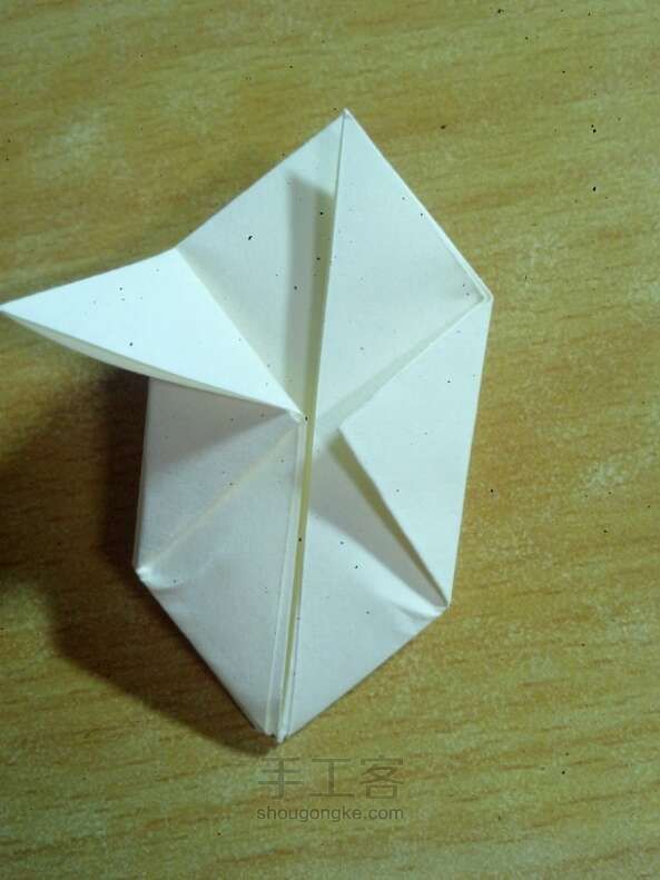 皮卡丘折纸教程 第12步