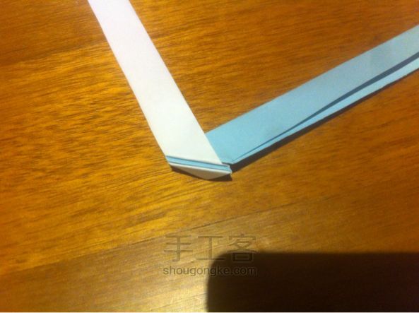 纸星星 手工折纸教程 第10步