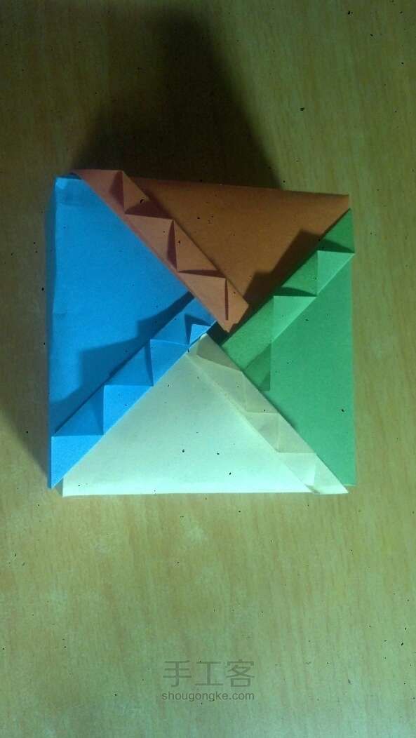 花式方盒折纸教程 第19步