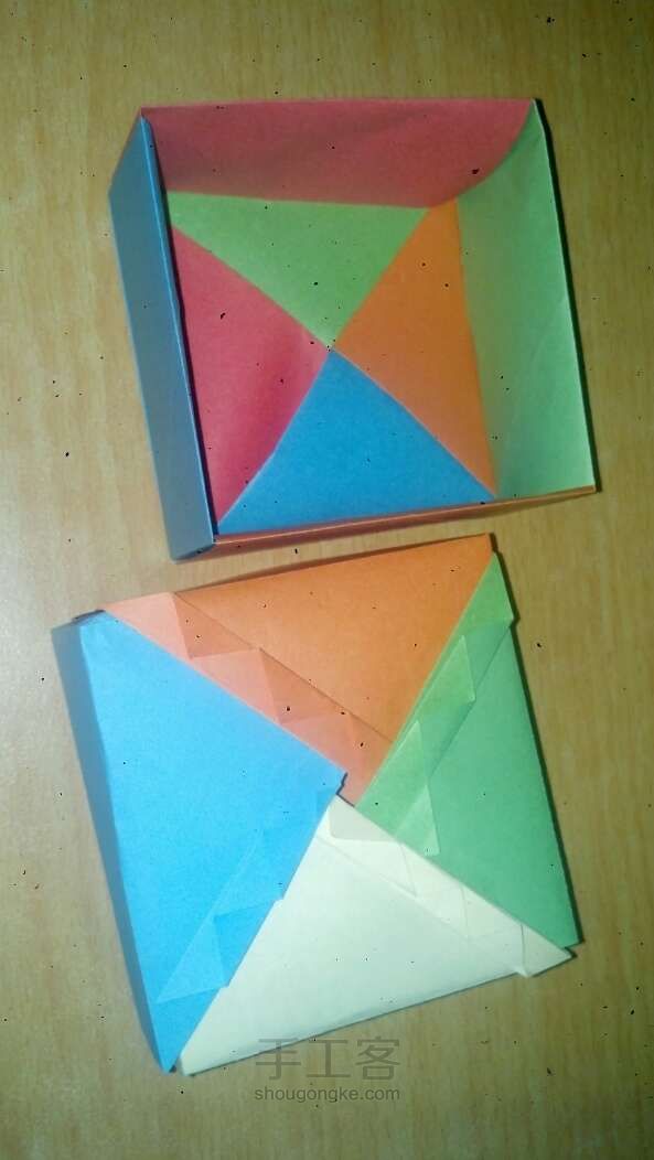 花式方盒折纸教程 第20步