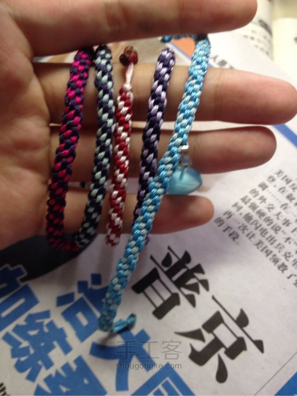手链编织教程—第一季 第22步