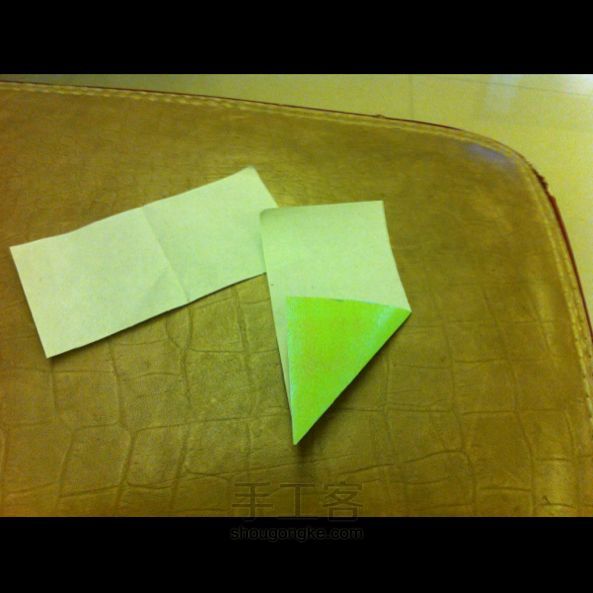 迷你粽子折纸教程 第3步