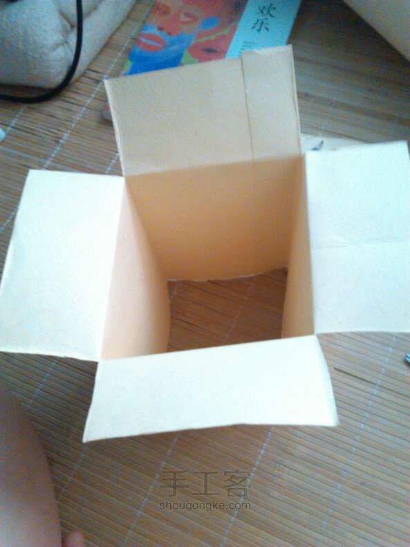 荷兰风车小屋纸艺教程 第3步