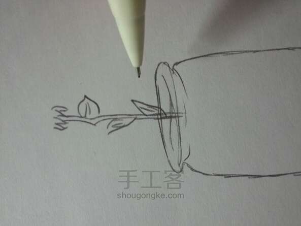 手绘花瓶 第3步