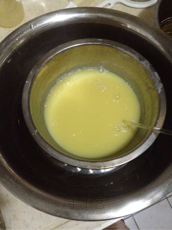母乳彩虹皂手工diy教程 第5步