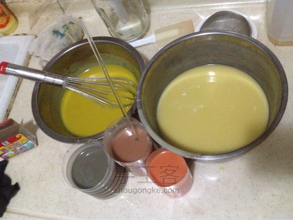 母乳彩虹皂手工diy教程 第9步