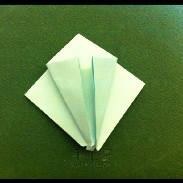 折纸四角盒 第6步
