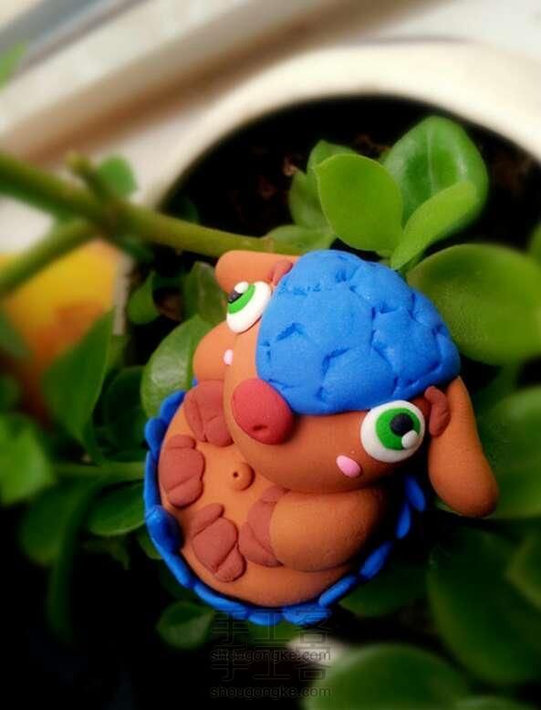 超轻粘土--超萌版2014世界杯吉祥物“福来哥”