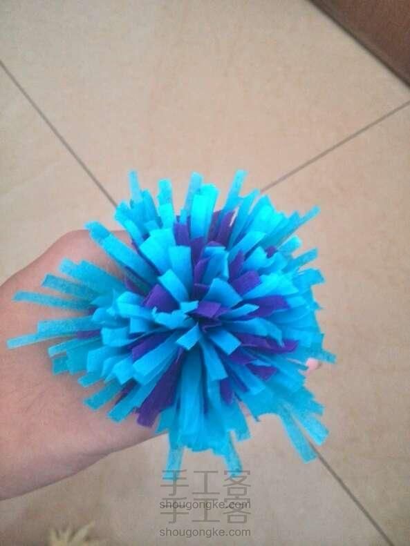 皱纹纸花