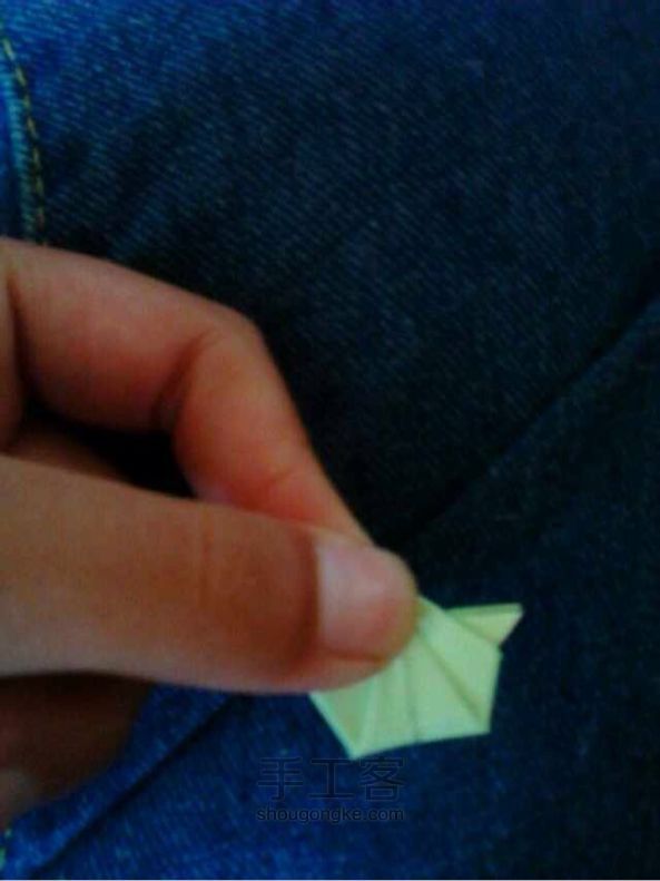 可爱的小乌龟折纸教程 第6步