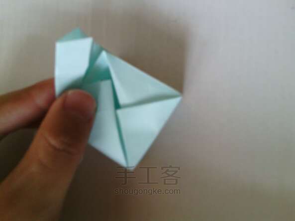 方便的方形小盒子 折纸教程 第11步