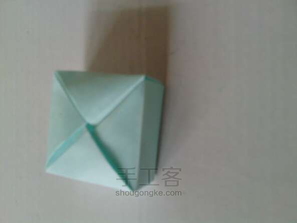 方便的方形小盒子 折纸教程 第12步