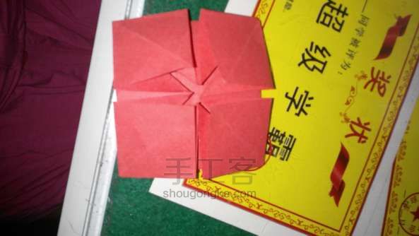 折纸礼花教程 第14步