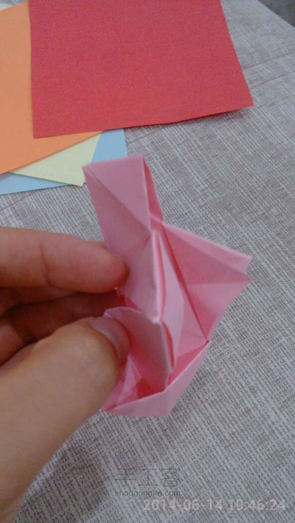 爱心折纸  『最简单款』表白方便哦！ 第11步