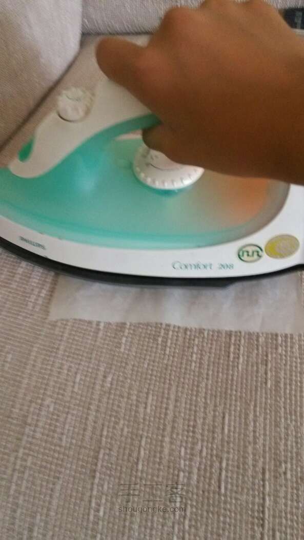 拼拼豆豆制作教程~手工客logo! 第4步