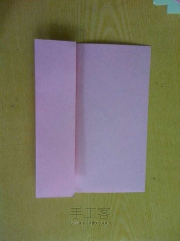 魔方玫瑰折纸教程 第3步