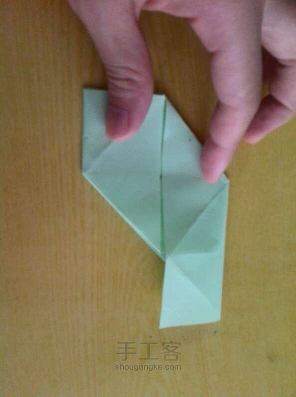 魔方玫瑰折纸教程 第30步