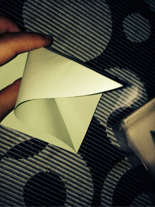 纸鹤折纸教程 第4步