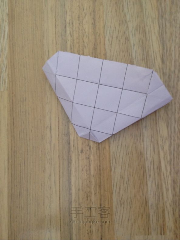 川崎玫瑰手工折纸 第9步