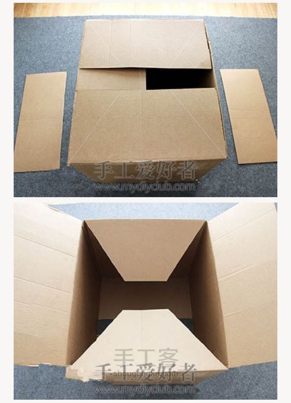 纸箱的创意手工 第2步