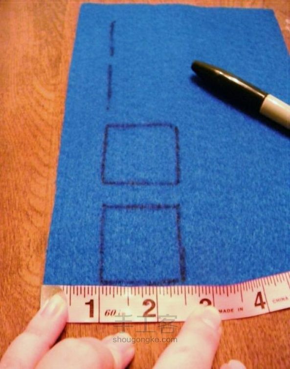 DIY iPad布织布包 方法 第13步