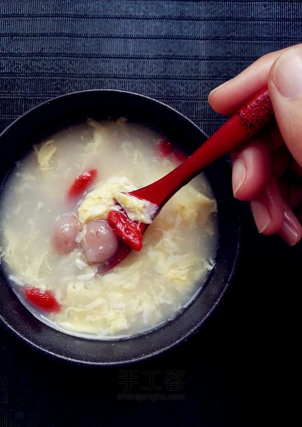 醒神佳品_醪糟圆子 第3步