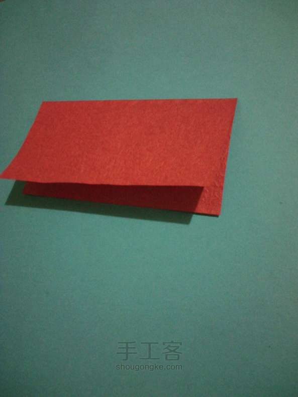 纸折川崎玫瑰 折纸教程 第2步