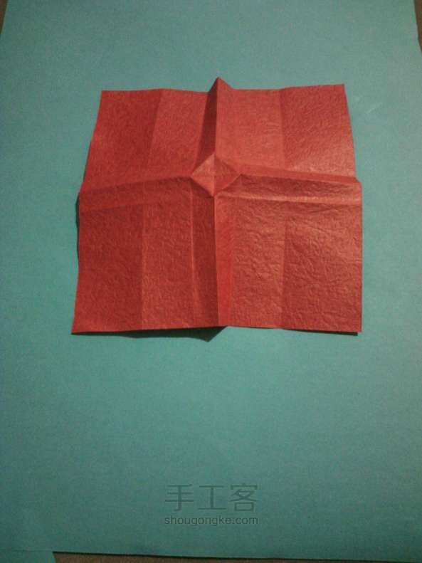纸折川崎玫瑰 折纸教程 第7步